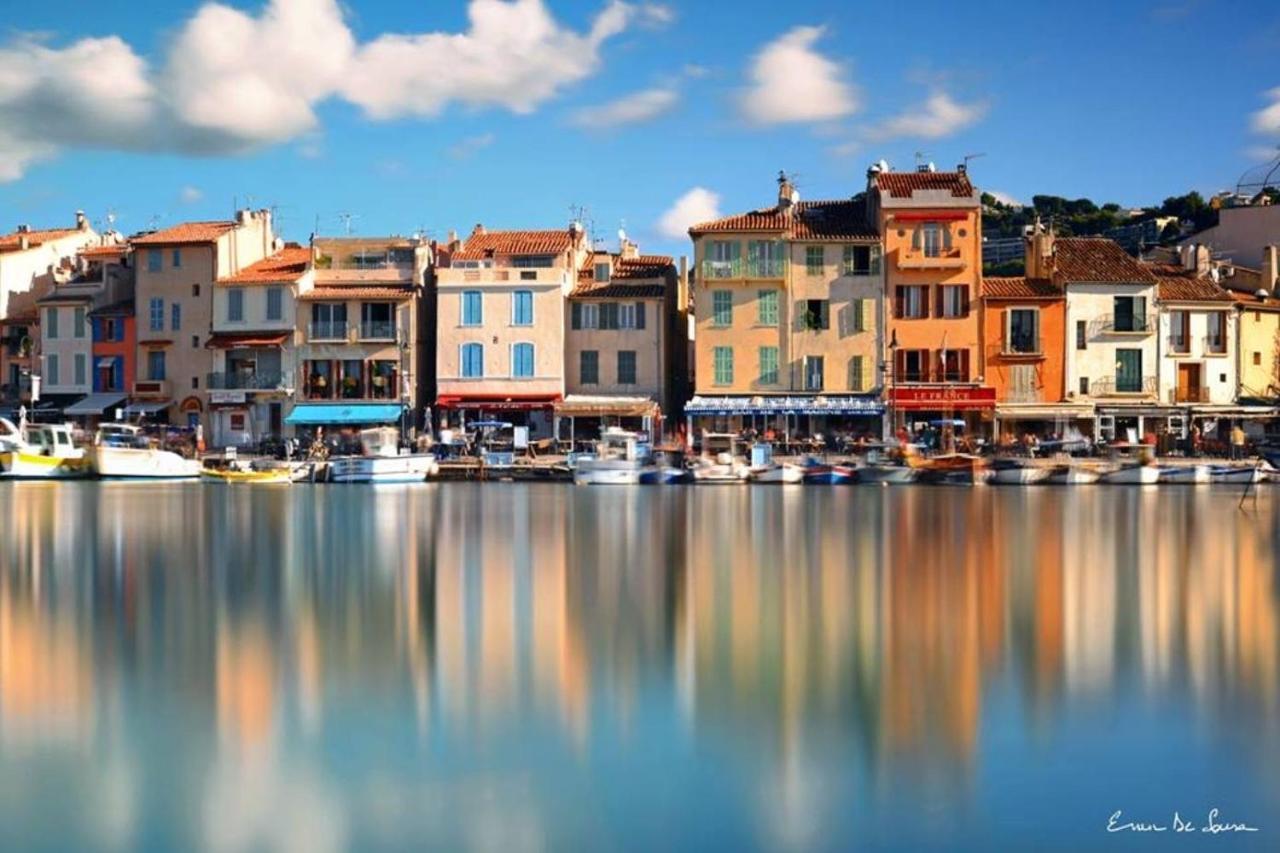 HORIZON BLEU Vue Mer Cassis Exterior foto